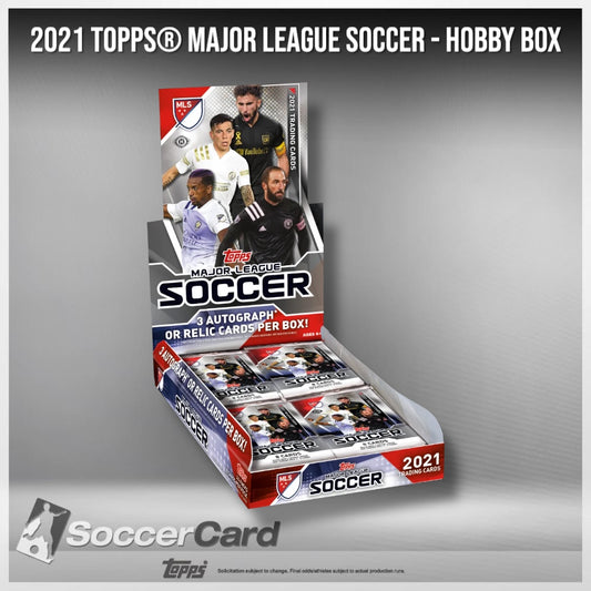 2021 Topps® Major League Soccer - Hobby Box