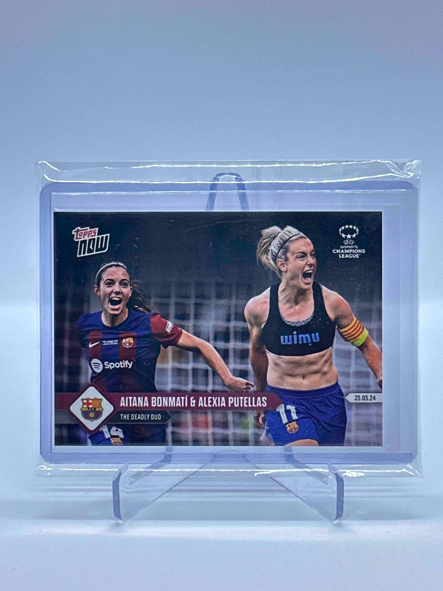 Aitana Bonmati/Alexia Putellas Topps Now The Deadly Duo