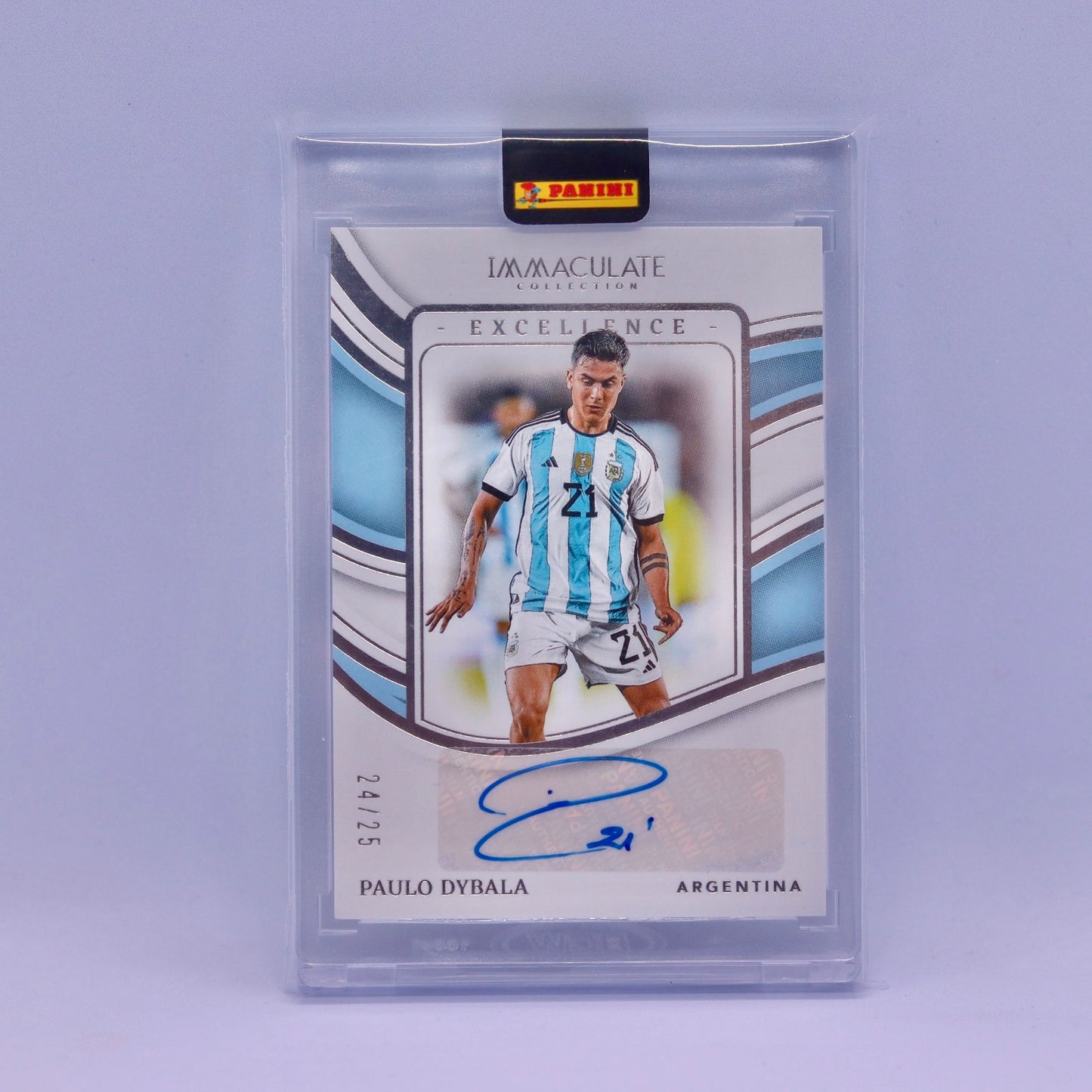 Paulo Dybala (24/25) Panini Immaculate 2023/2024 Excellence Auto