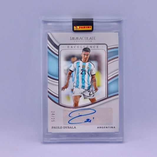 Paulo Dybala (24/25) Panini Immaculate 2023/2024 Excellence Auto