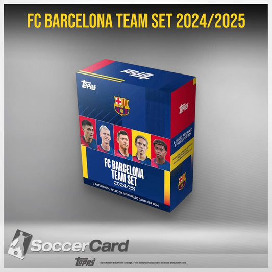 تشكيلة فريق Topps FC Barcelona لموسم 2024/25