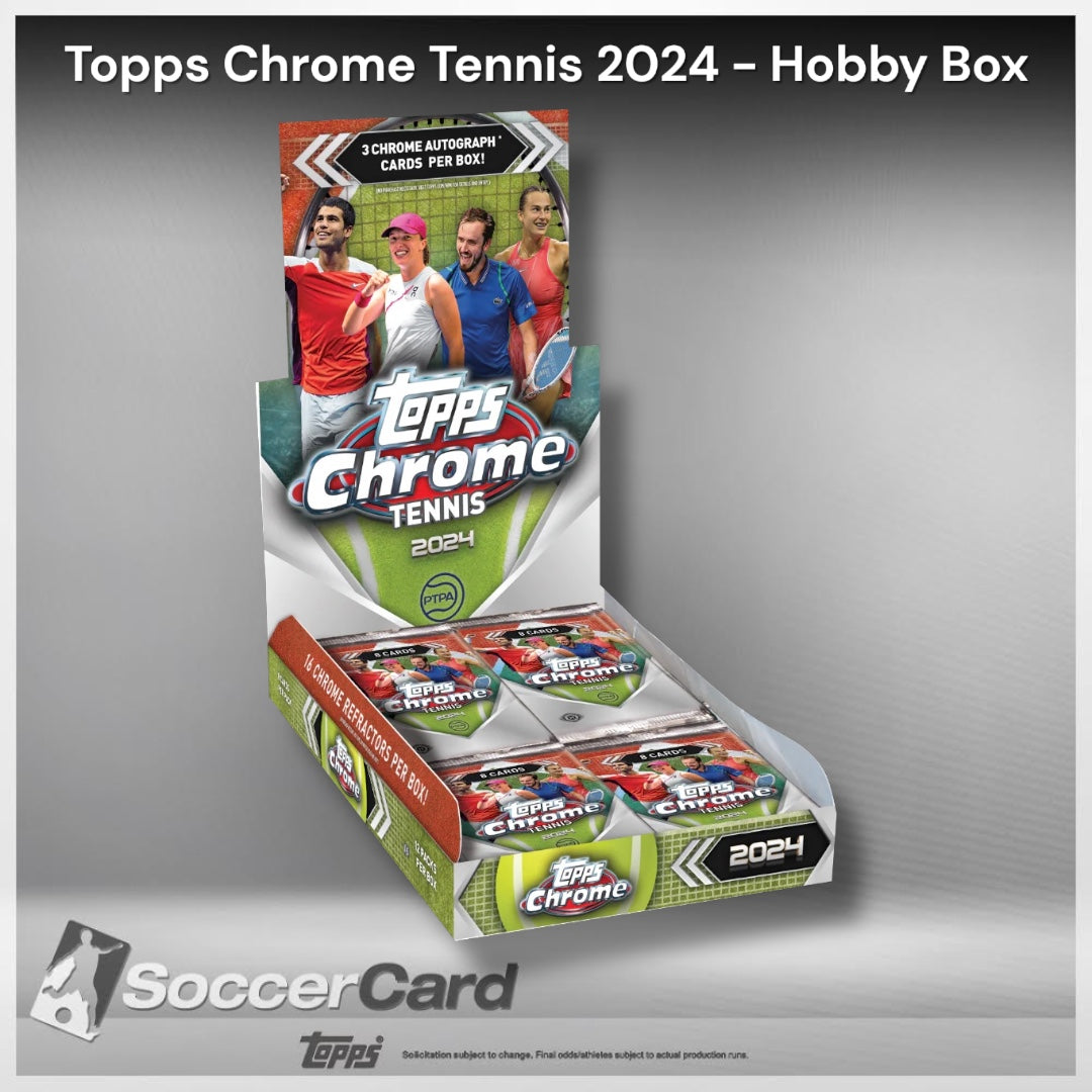 Topps Chrome Tennis 2024 - Hobby Box