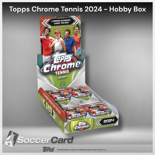 Topps Chrome Tennis 2024 - Hobby Box