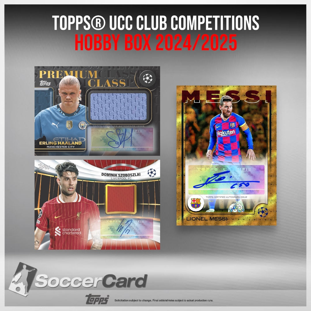 2024/25 Topps® UCC Club Competitions - Hobby Box