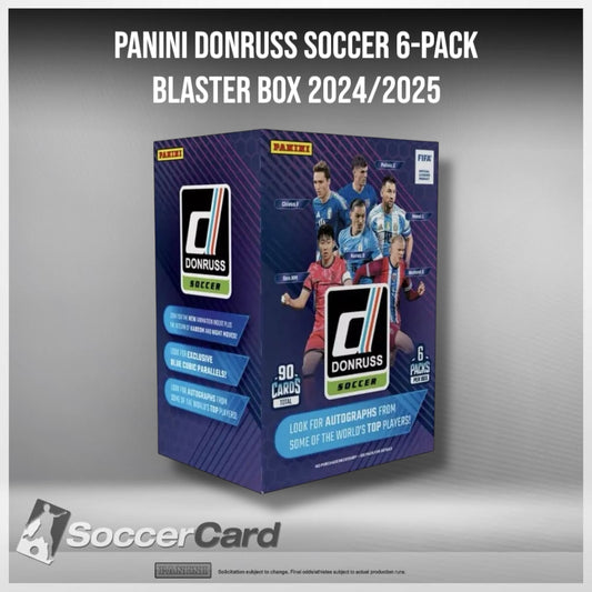 Panini Donruss Soccer 6-Pack Blaster Box 2024/2025