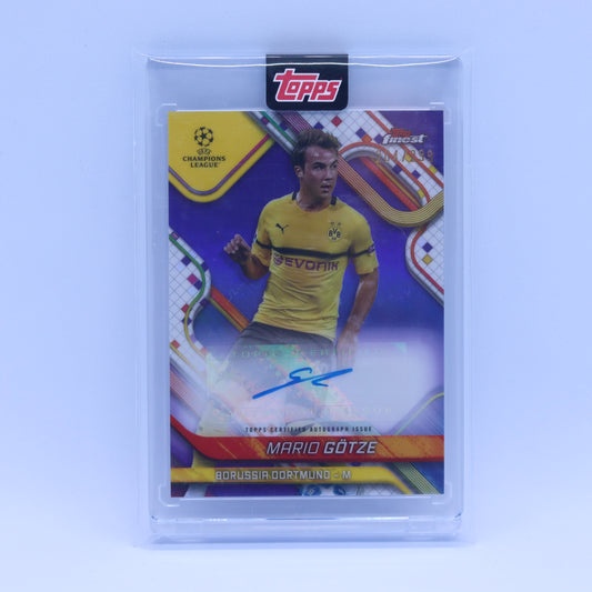 Mario Gotze (204/299) Topps Finest 2024/2025 Auto