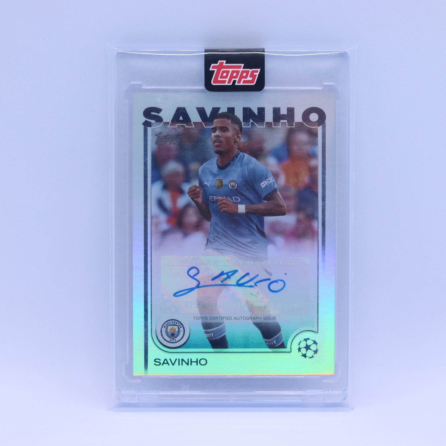 Savinho Topps Chrome UEFA Champions League 2025 Auto