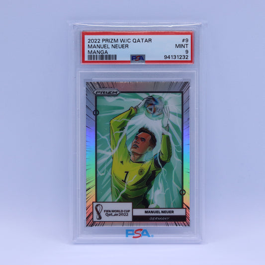 Manuel Neuer Panini Prizm Qatar World Cup 2022 MANGA SSP Case Hit
