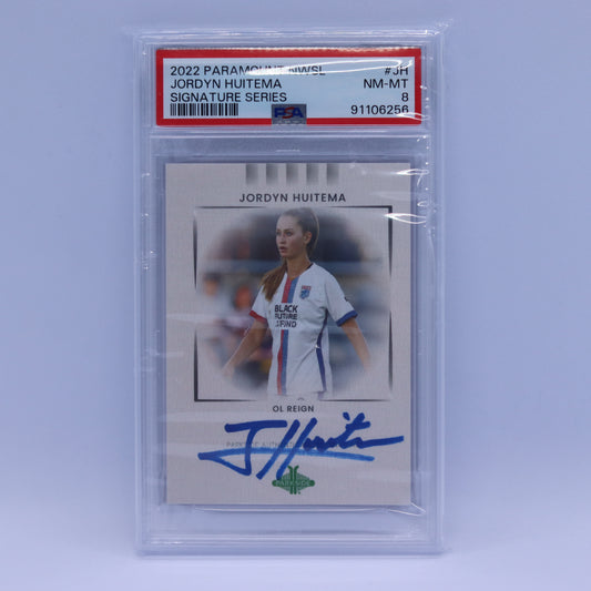 Jordyn Huitema Parkside Paramount 2022 Signature Series On Card Auto