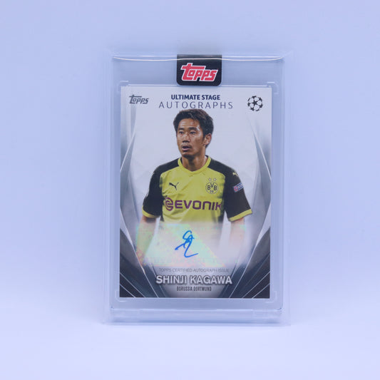 Shinji Kagawa Topps UCL Ultimate Stage 2024 Auto