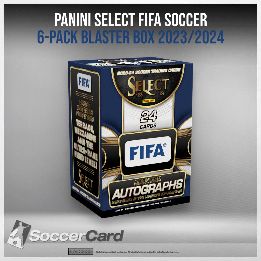 Panini Select FIFA Soccer 6-Pack Blaster Box 2023/2024